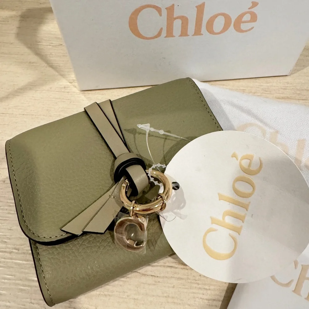 Chloe slate green wallet - Picture 2 of 9